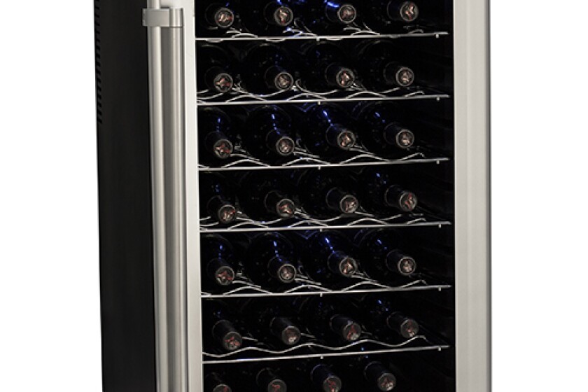 Deluxe 28-Bottle Freestanding Wine Refrigerator