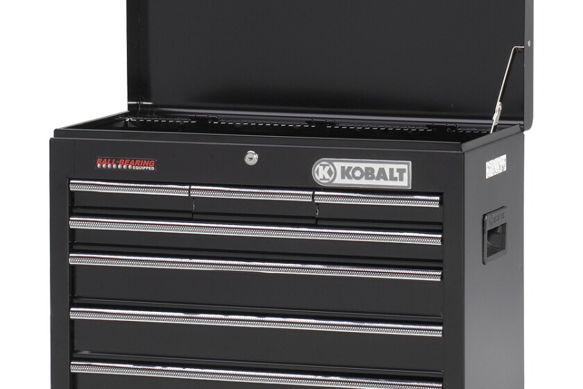 Kobolt TRXK712D, 28.69 Inch Steel 7 Drawer Tool Chest
