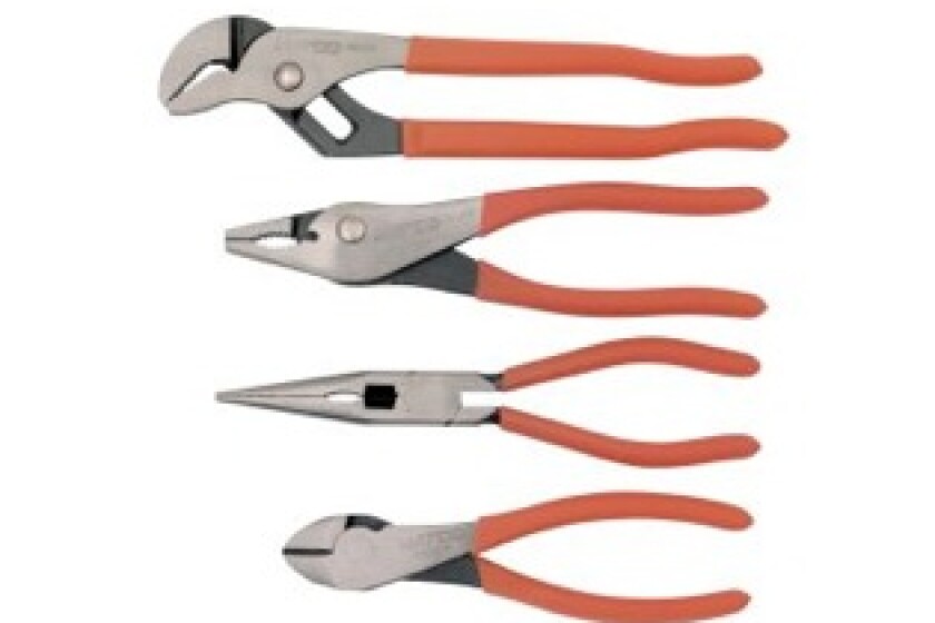 Matco SPU4TB 4 Piece Universal Plier Set