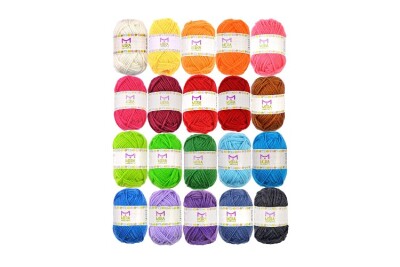 A set of yarn for crafting