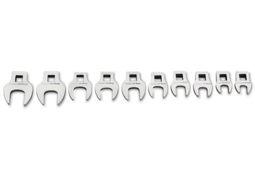 Snap-on Open End Metric Crowfoot Wrench Set