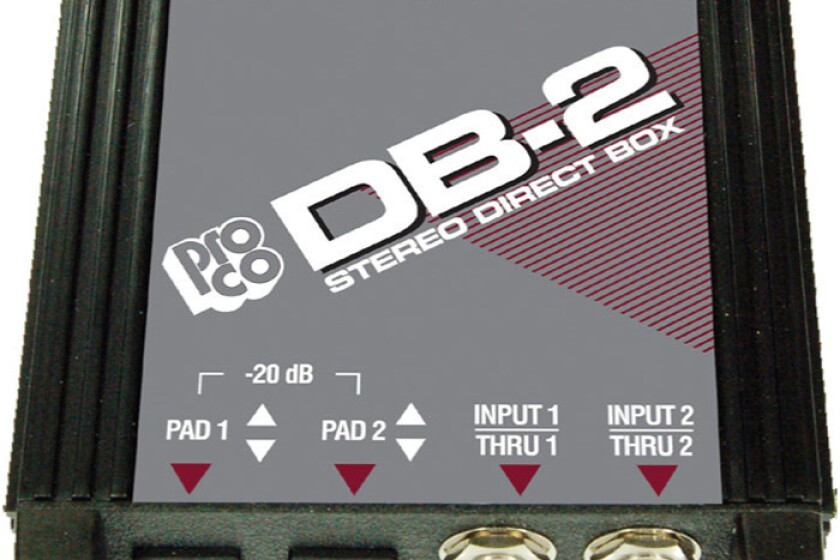 Pro Co DB2 Box