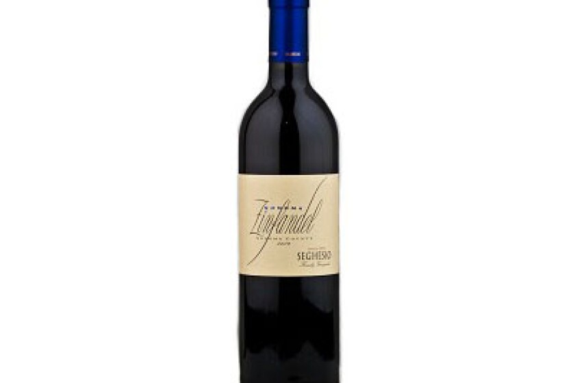 Seghesio Sonoma County Zinfandel '12
