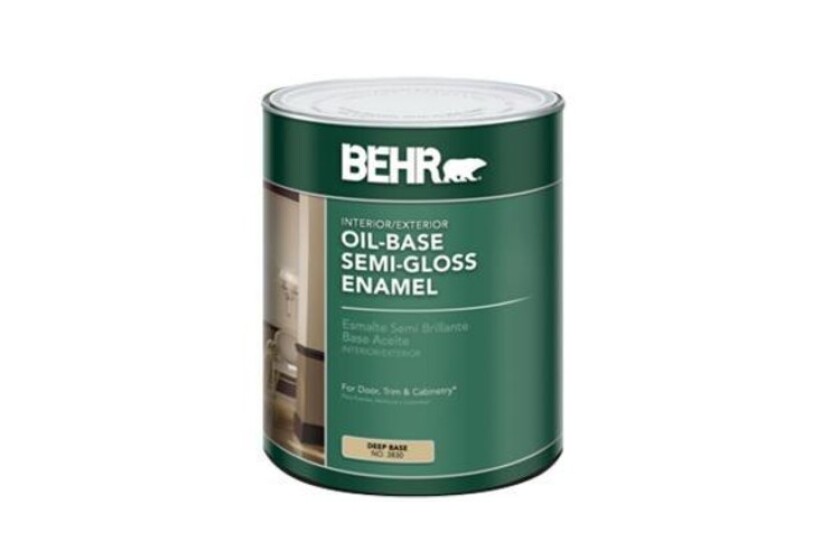 best Behr Oil-Base Semi-Gloss Enamel Paint