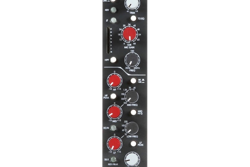 Rupert Neve Designs Shelford 5052 Mic Pre/Inductor EQ