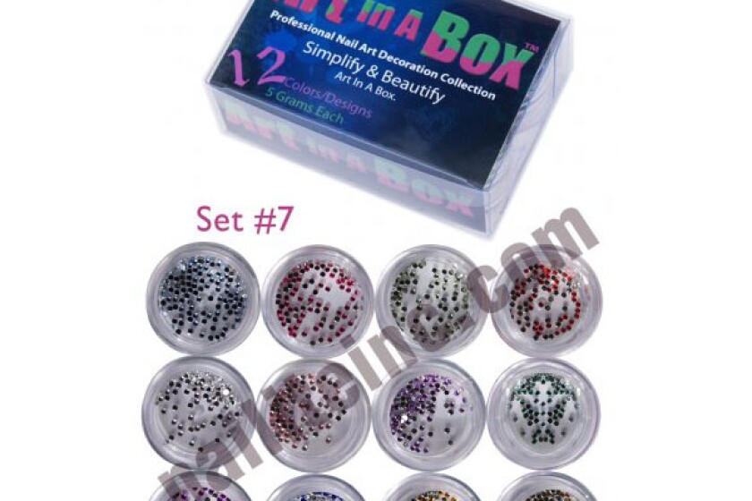 Nailite Art In A Box Rockin' Rhinestones