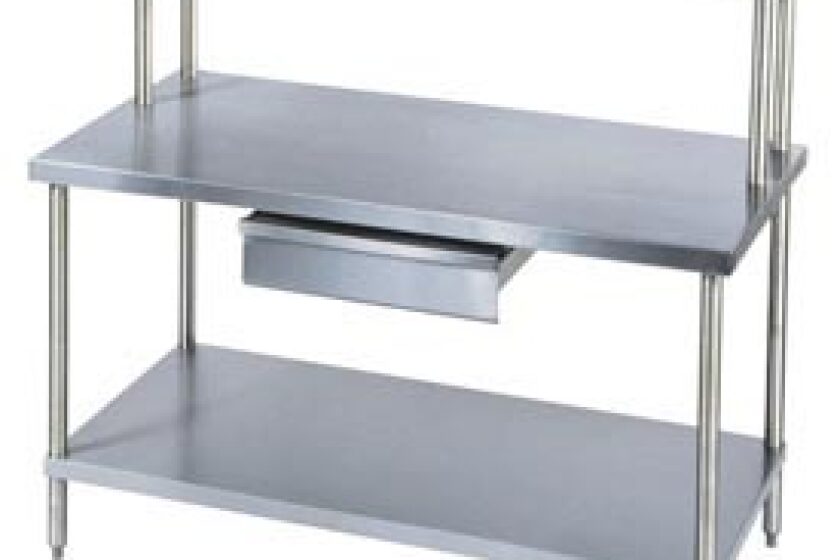 Aero Manufacturing 72” x 30” Stainless and Galvanized Steel Workbench