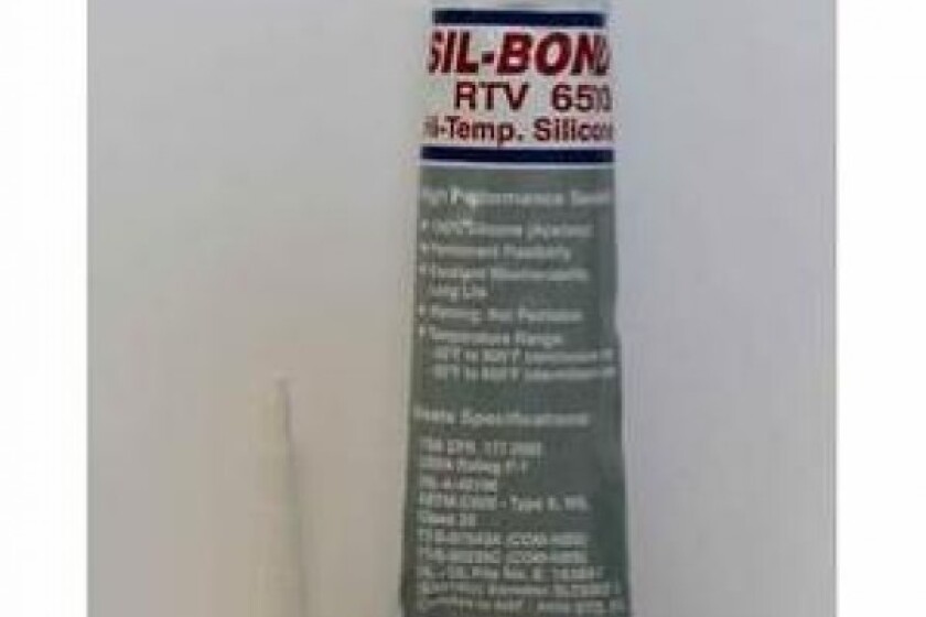 Sil-Bond RTV 6500 Food Grade Silicone Sealant Adhesive Red Hi-Temp 2.8oz