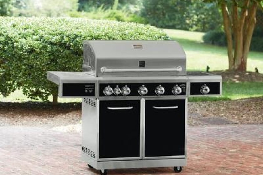 Kenmore S3218ANB 5 Burner Gas Grill with Ceramic Searing