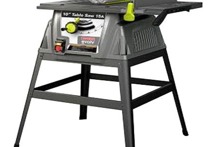 Craftsman Evolv 10" Table Saw, #28461