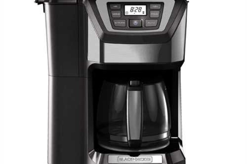 Black & Decker CM5000B 12-Cup Mill and Brew Coffeemaker