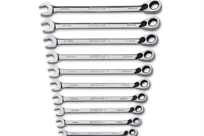 Snap-on SOEXRM7 Metric Ratcheting Wrench Set