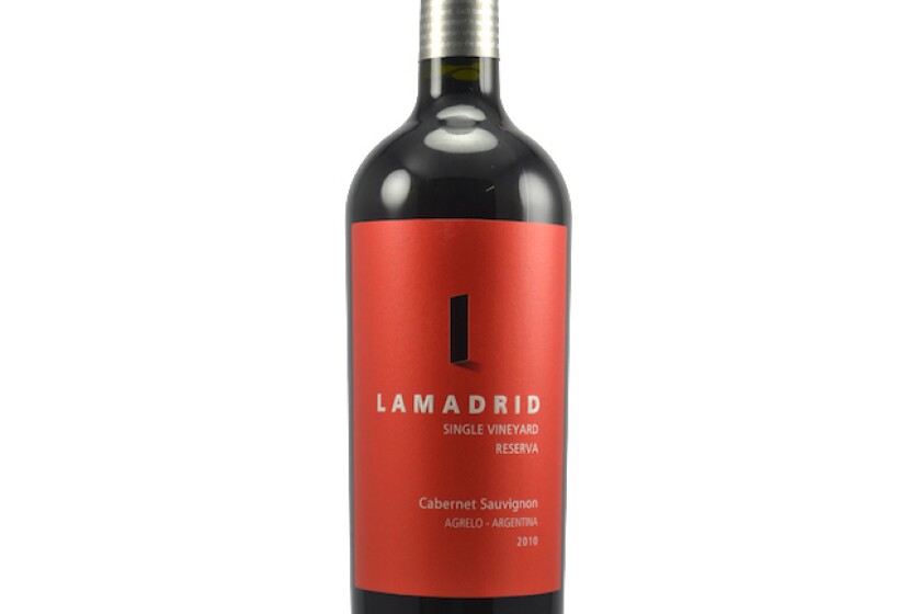 Lamadrid Cabernet Sauvignon '10