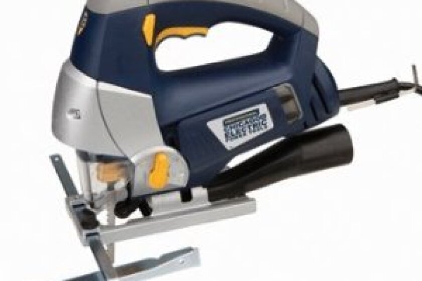 Chicago Electric Power Tools Professional Orbital Jigsaw with Laser Cutting Guide