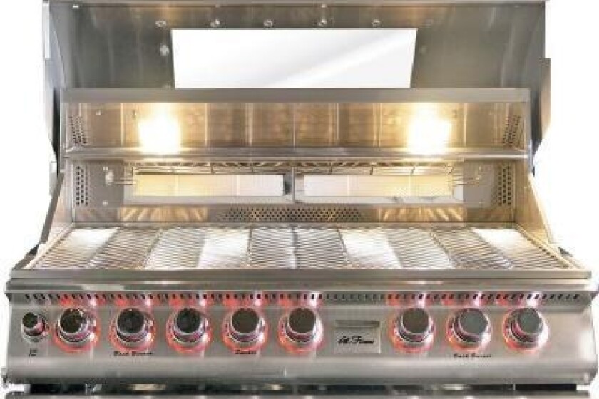 Top Gun Built-In 5 Burner Convection Grill