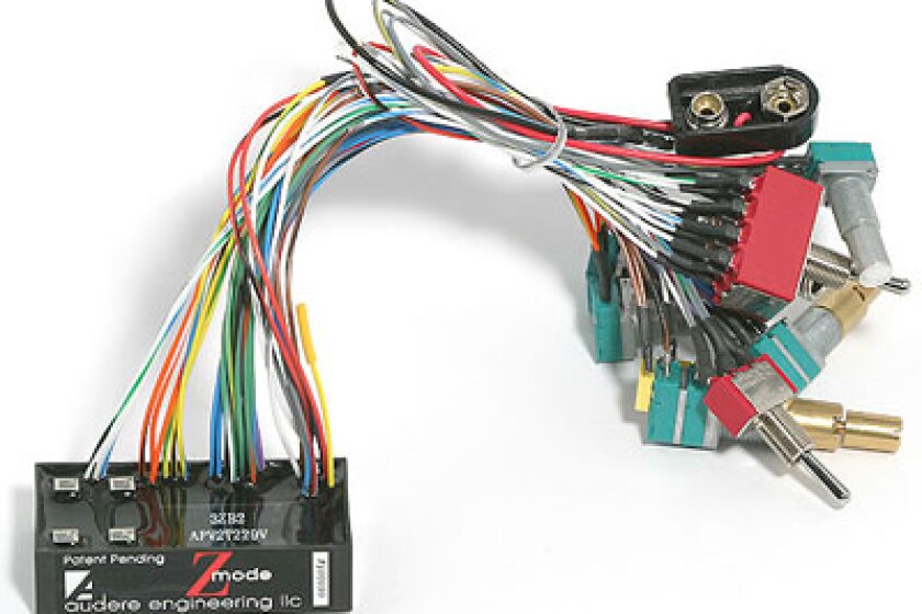 Audere 3ZB Bass Guitar Preamp