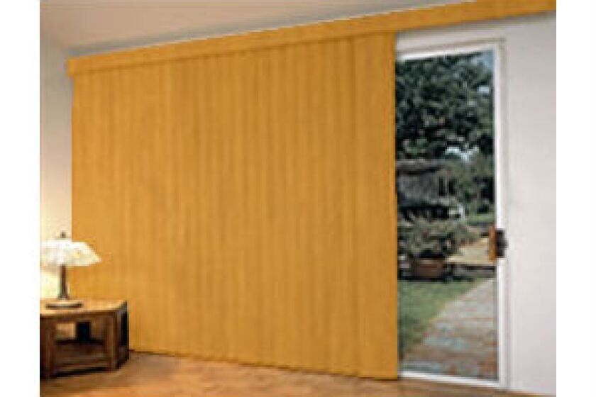 Blinds Chalet 3 1/2" Premier Wood Look Vertical Blinds
