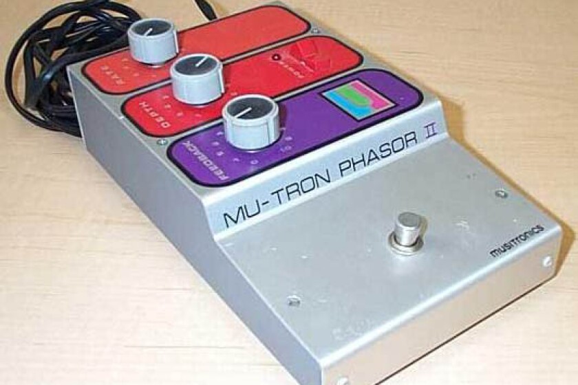 Vintage Mu-Tron Phasor II Shifter Pedal