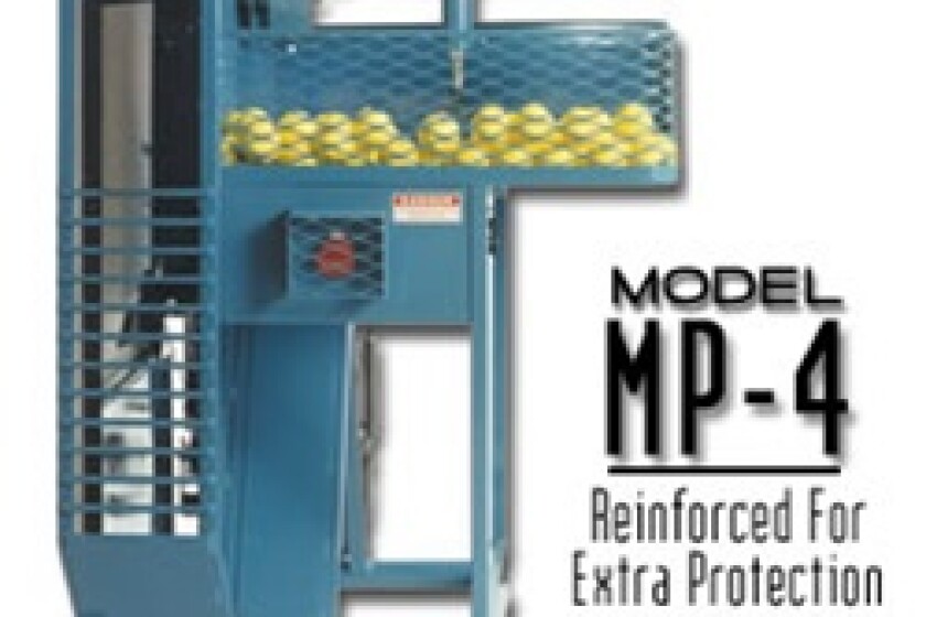 Iron Mike MP4 Hopper Fed Pitching Machine