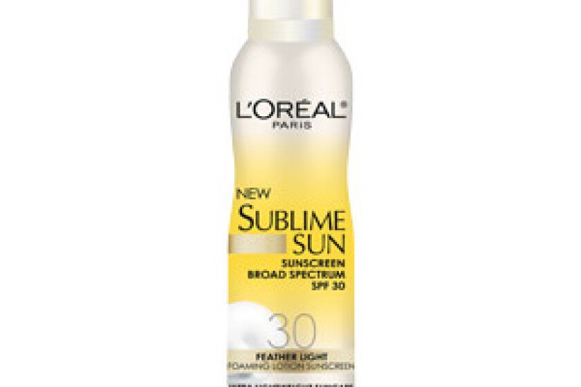 L'Oreal Paris Sublime Sun Advanced Sunscreen Feather Light Foaming Lotion SPF 30