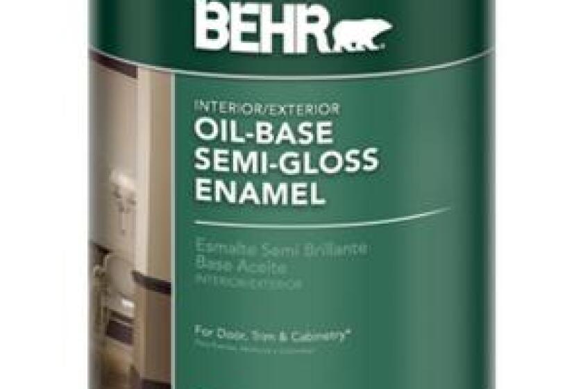 Behr Oil-Base Semi-Gloss Enamel Paint