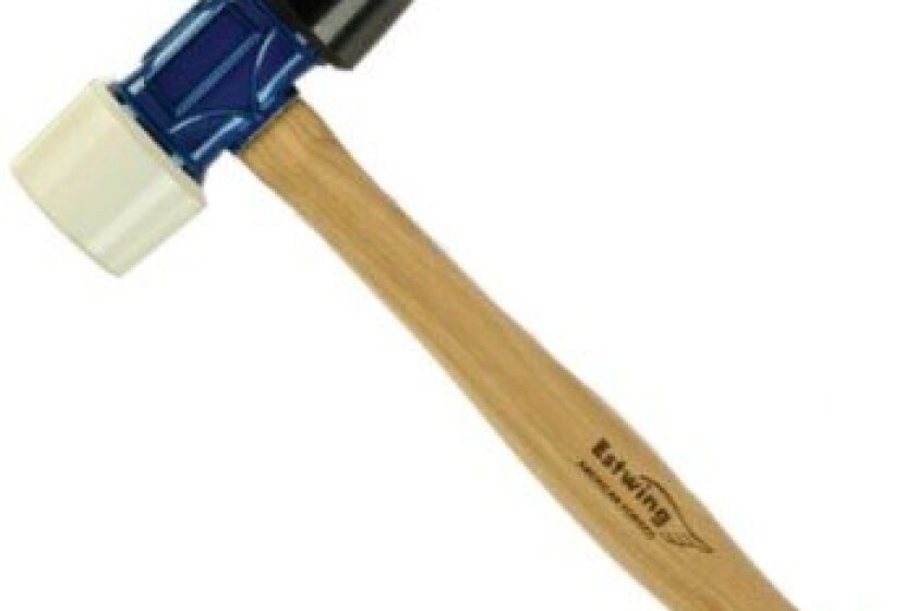 Estwing DHF24 Softface Black And Grey Rubber Mallet Hammer