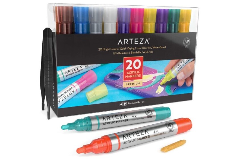Best Acrylic Markers in 2022 Review by Bestcovery