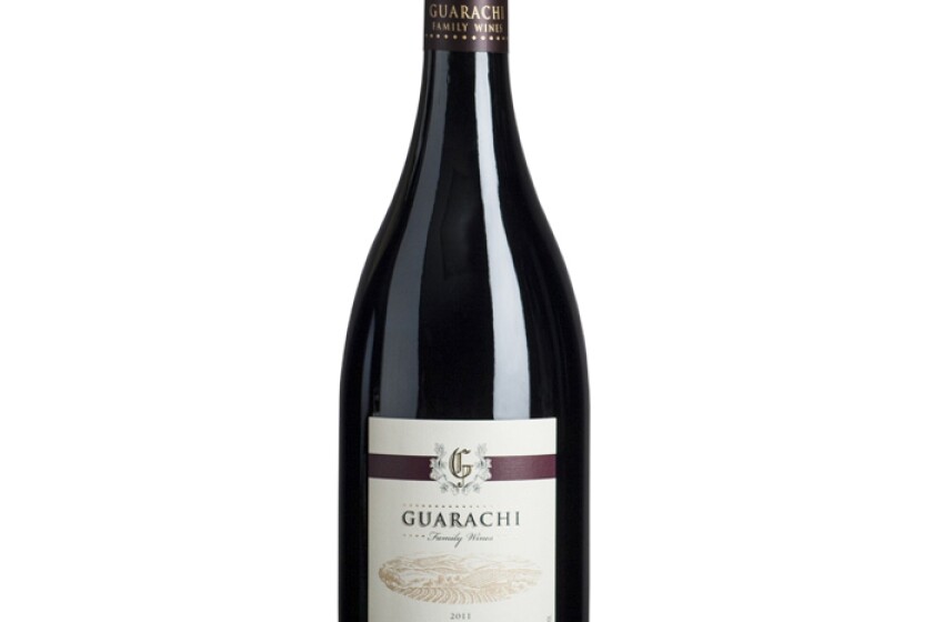 Guarachi Family Wines Caps Crown Single Vineyard Pinot Noir '11