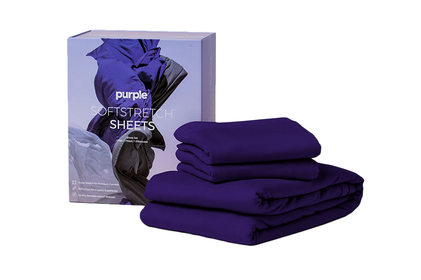 purple softstretch sheets