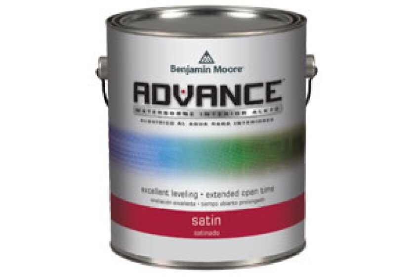 Benjamin Moore Advance Waterborne Interior Alkyd Paint