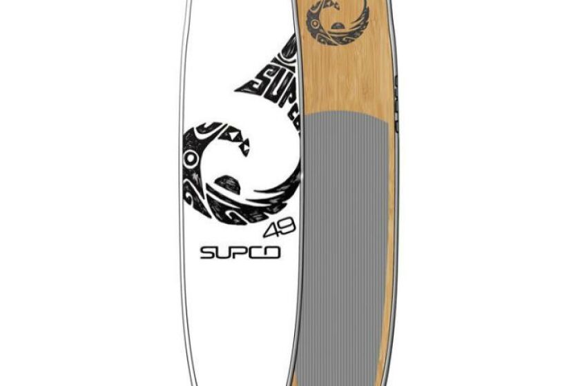 SUPCO Classic Bamboo All Around Stand Up Paddle Board
