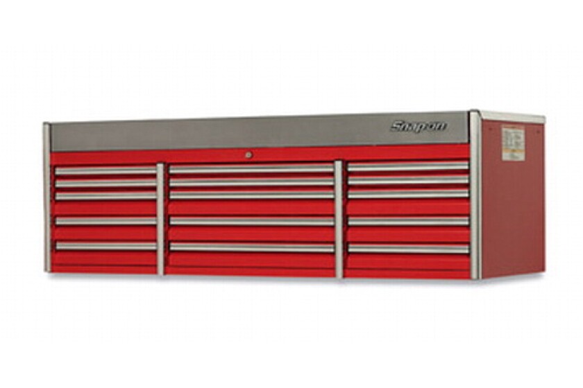 Snap-On KECN843A0PBO, EPIQ Triple Bank 15 Drawer 84” Wide Top Chest