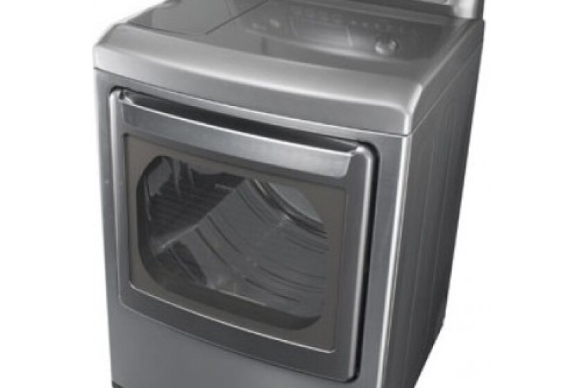 LG SteamDryer Series 7.3 Cu. Ft. Graphite Steel Gas Dryer - DX5171V
