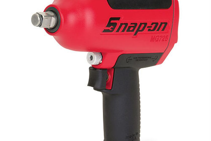 Snap-on MG725L, 1/2" Heavy Duty Air impact Wrench with Magnesium Housing
