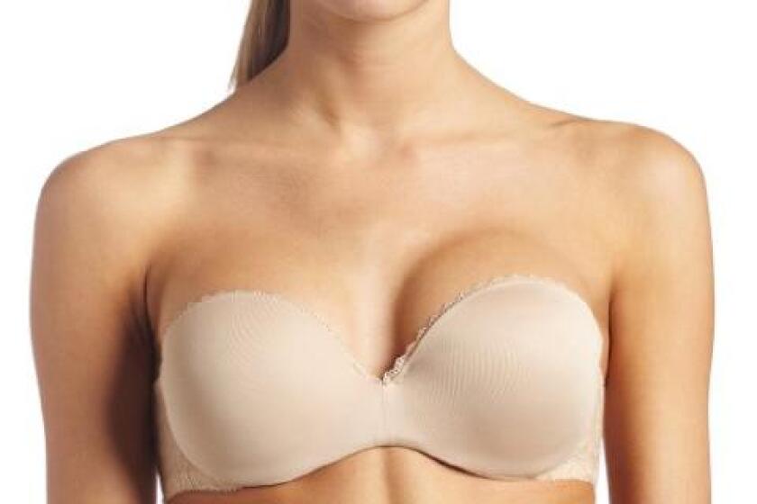 Lily of France Women's Gel Touch Strapless Push Up Bra