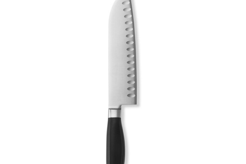 Zwilling Henckels TWIN Four Star II 7" Santoku Knife Hollow Edge