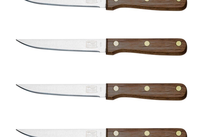 Chicago Cutlery Walnut Tradition Steak Knife Set
