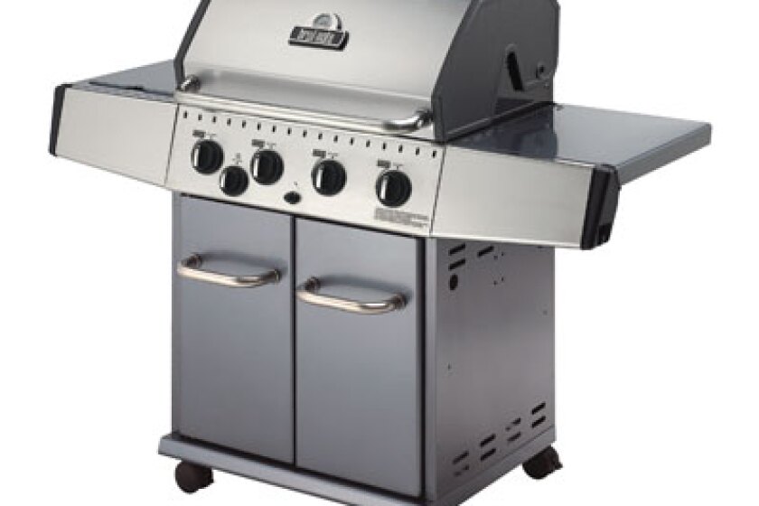 Broil-Mate 71236H 4-Burner Stainless Steel Propane Gas Grill