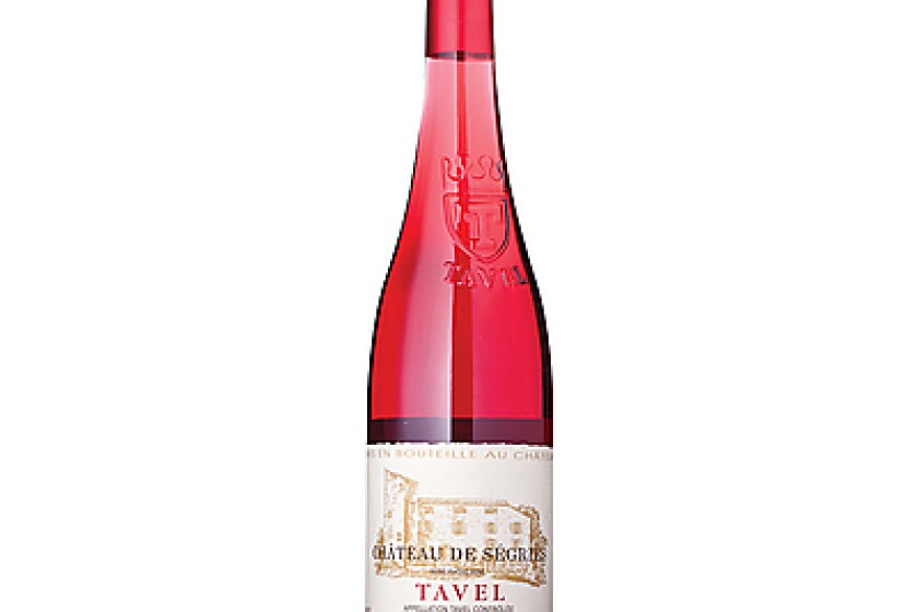 Chateau de Segries Tavel Rose '12