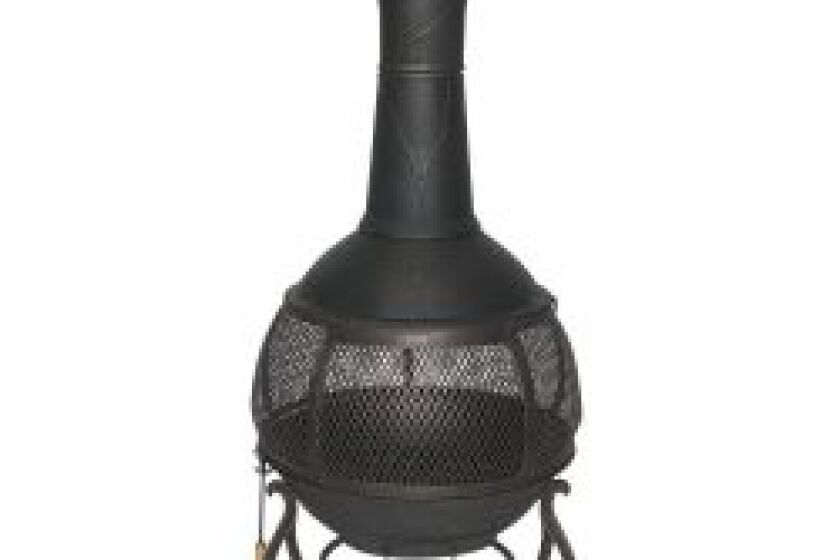 Hampton Bay W129C Cast Iron Patio Chimenea