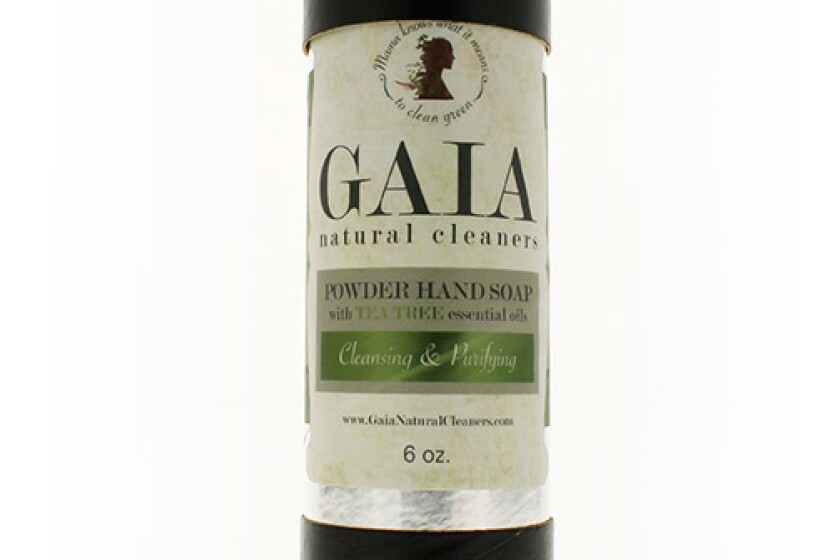 GAIA Natural Cleaners Powder Hand Soap Tea Tree