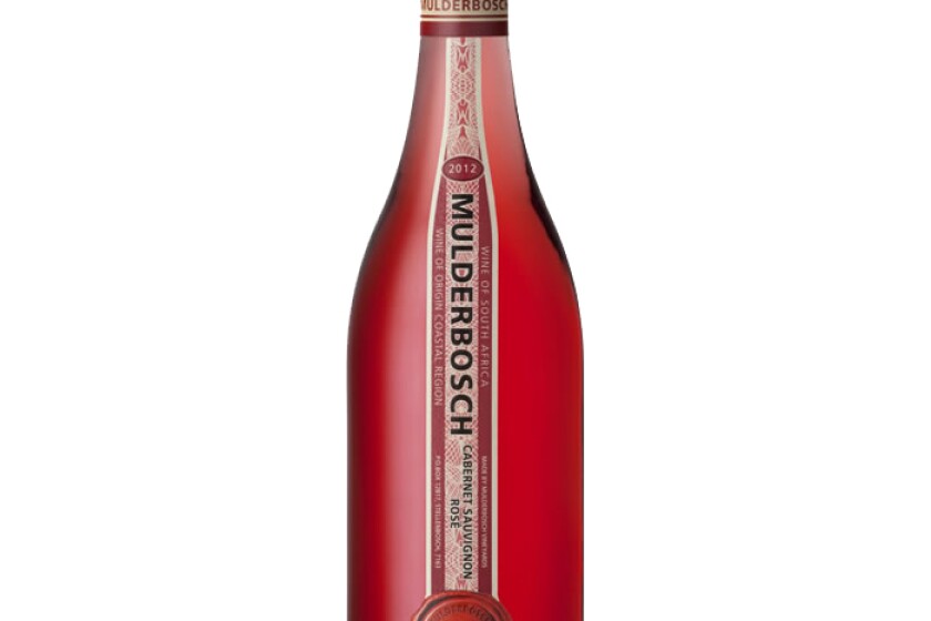 Mulder Bosch Cabernet Sauvignon Rose '12